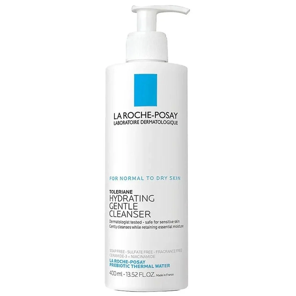La Roche-Posay Toleriane Hydrating Gentle Face Cleanser, Daily Facial Cleanser